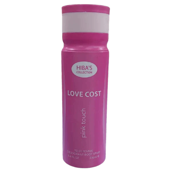 Hiba's Collection Deodorant Body Spray Pink Touch 200ml