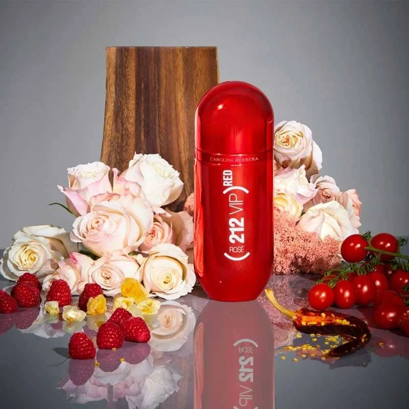 Carolina Herrera 212 VIP Red Rose Perfume for Women – 80ml