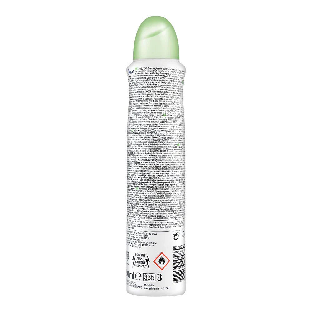 Dove Go Fresh Cucumber &amp; Green Tea Body Spray – 250ml