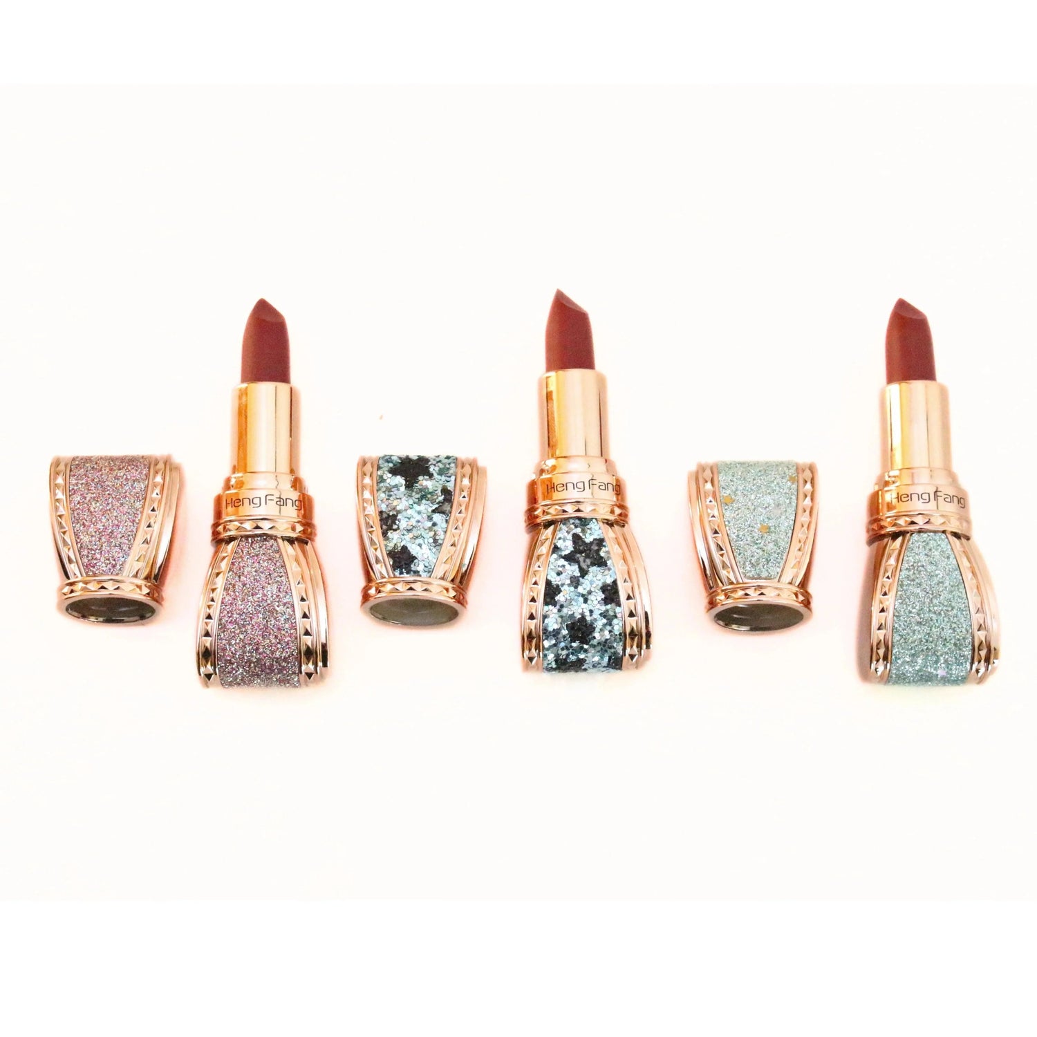 3 Pcs Heng Feng Silky Lips Lipstick - Gift Box