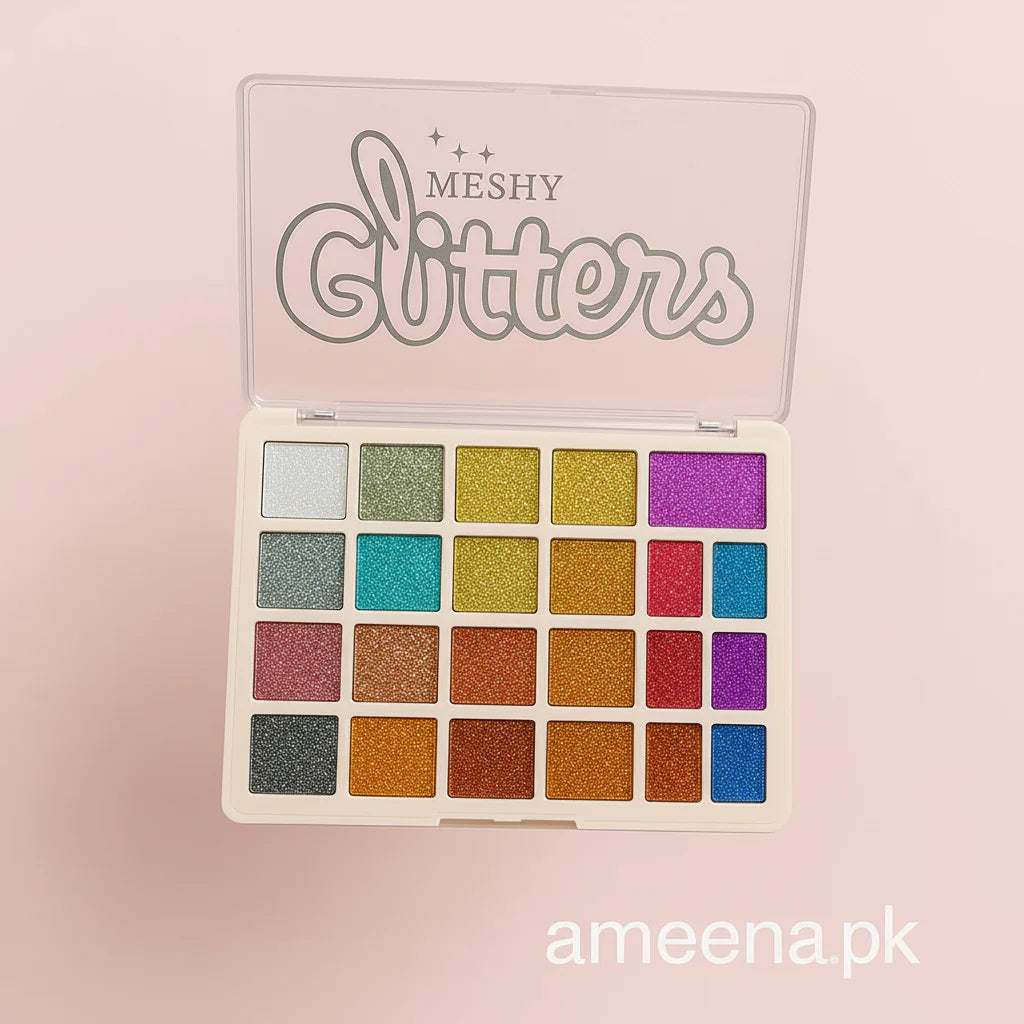 24 Color Glitter Eyeshadow Palette