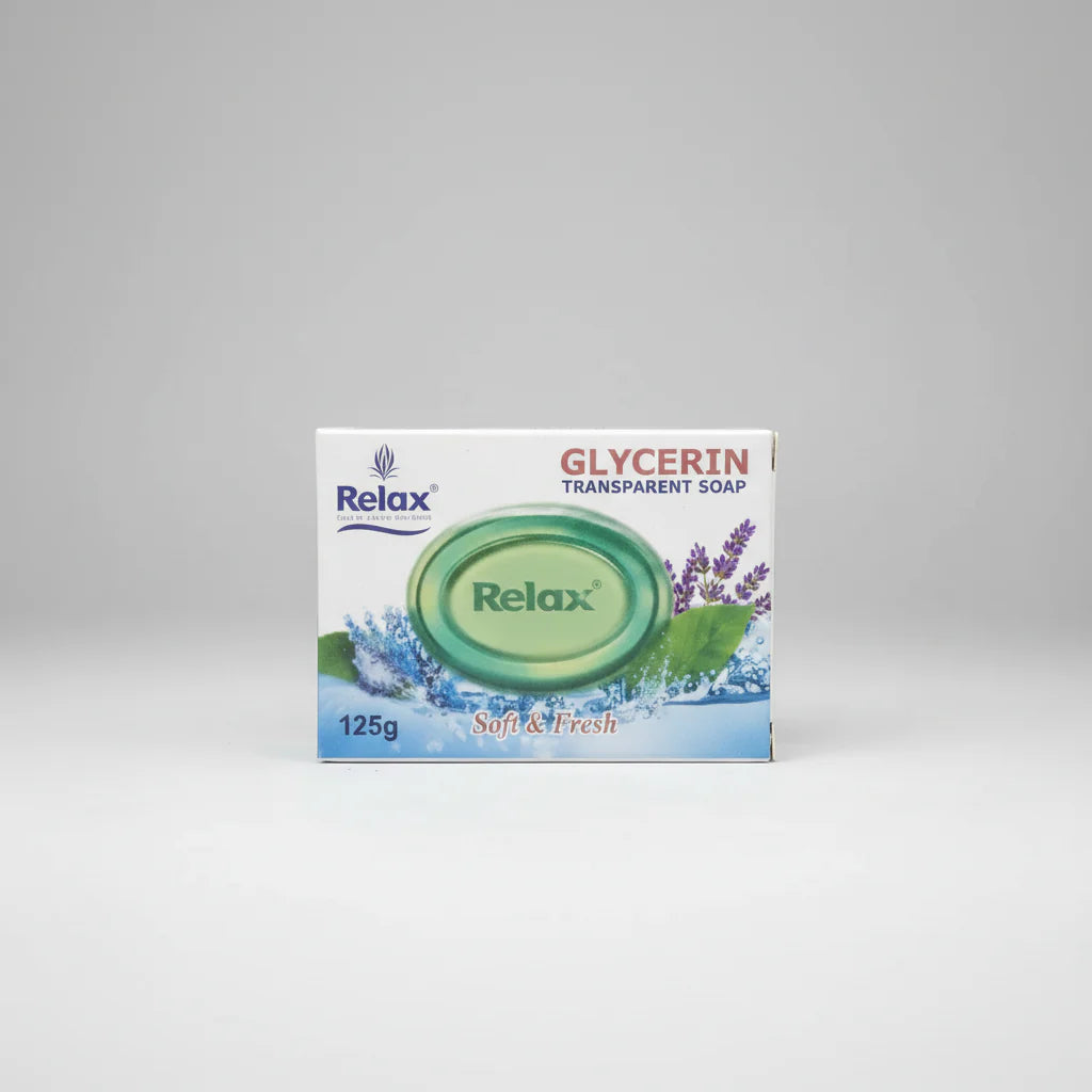 Relax Glycerin Transparent Soap Soft & Fresh - 125g