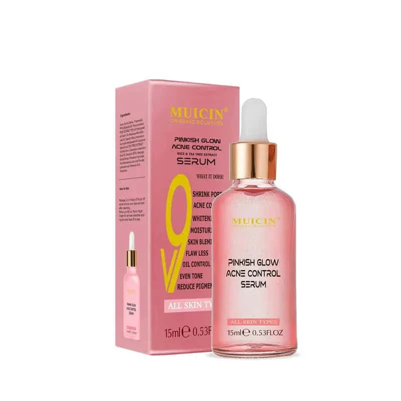 Muicin V9 Pinkish Glow Anti Acne Face Serum – 15ml