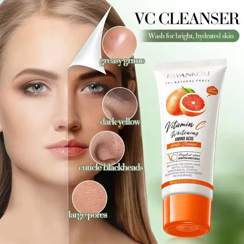 FAYANKOU Grapefruit Extract Whitening Cleanser – 100g