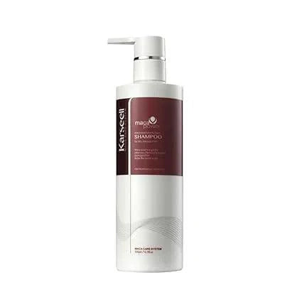 Karseell Argan Oil Shampoo Herbal Extract Moisturizing Deep Repair Smooth Shampoo For Dry And Damaged Hair 16.9Oz 500ml