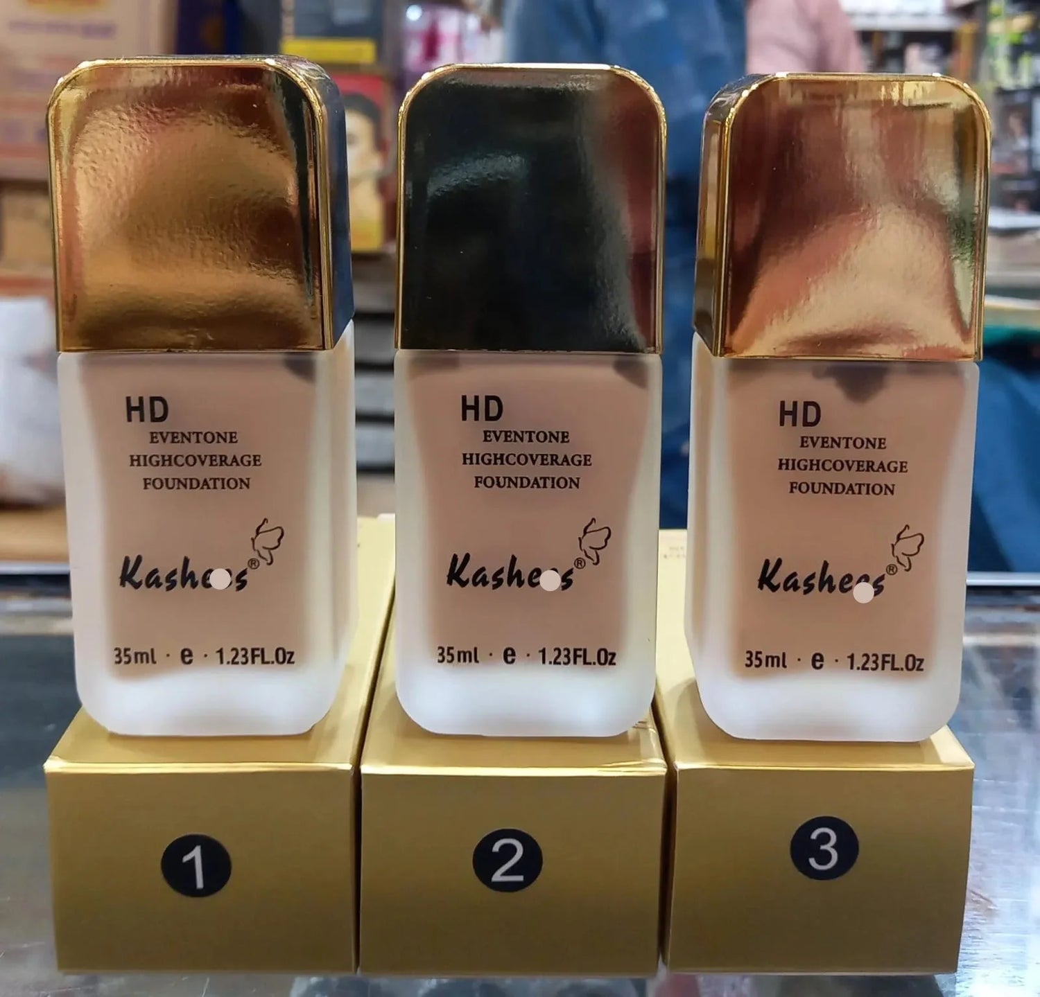 Kashee's Eventone Highcoverage Foundation - 35ml