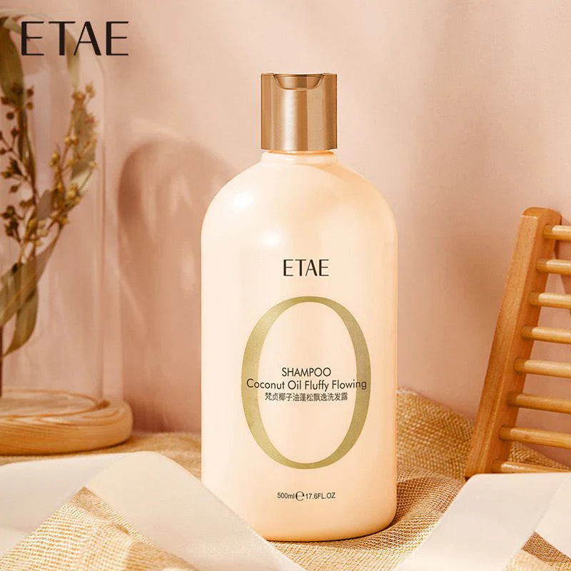 ETAE Coconut Oil Fluffy Flowing Shampoo – 500ml