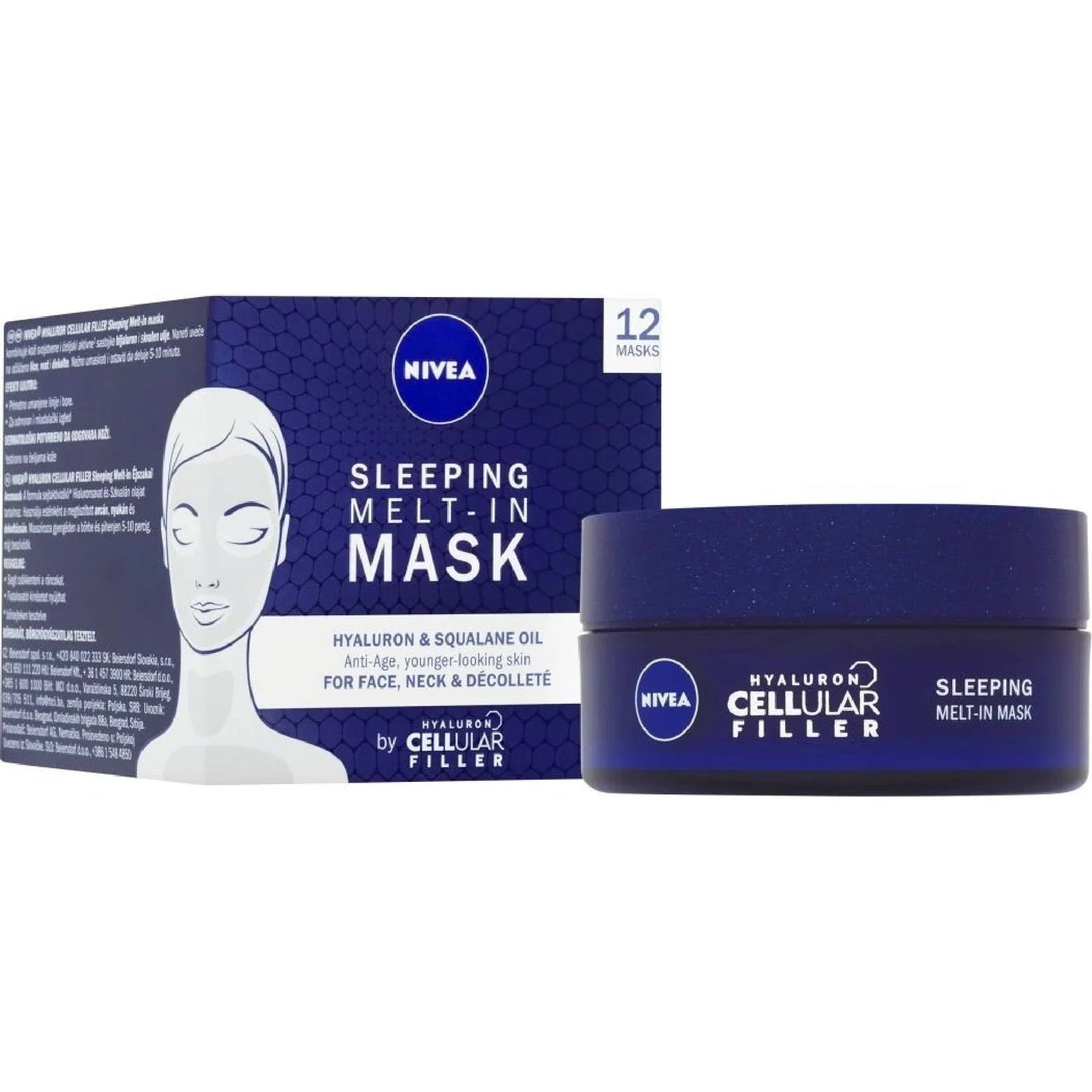 Nivea Sleeping Mask Hyaluron Cellular Filler Night Mask - 50 ml