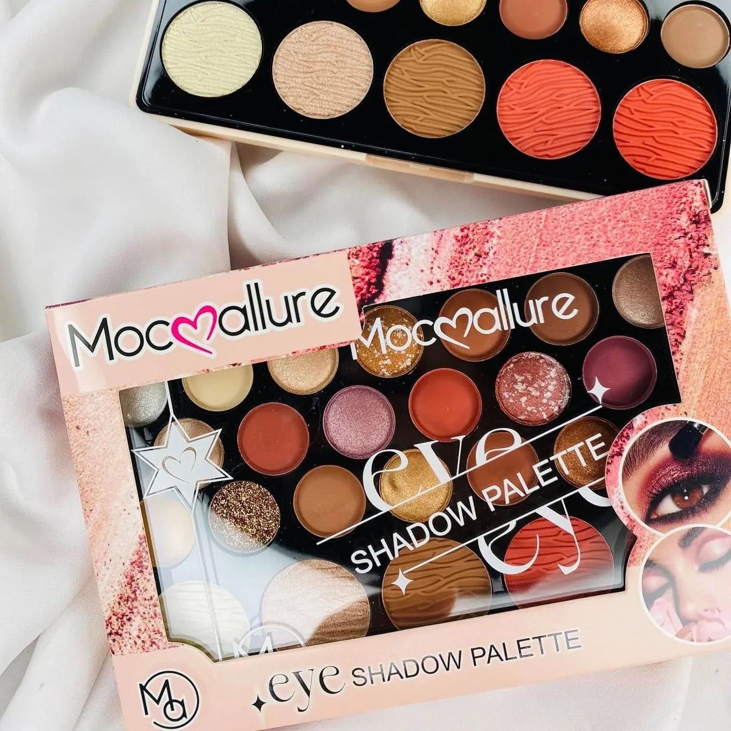 Mocallure Eyeshadow + Blush Palette - 20 Colors
