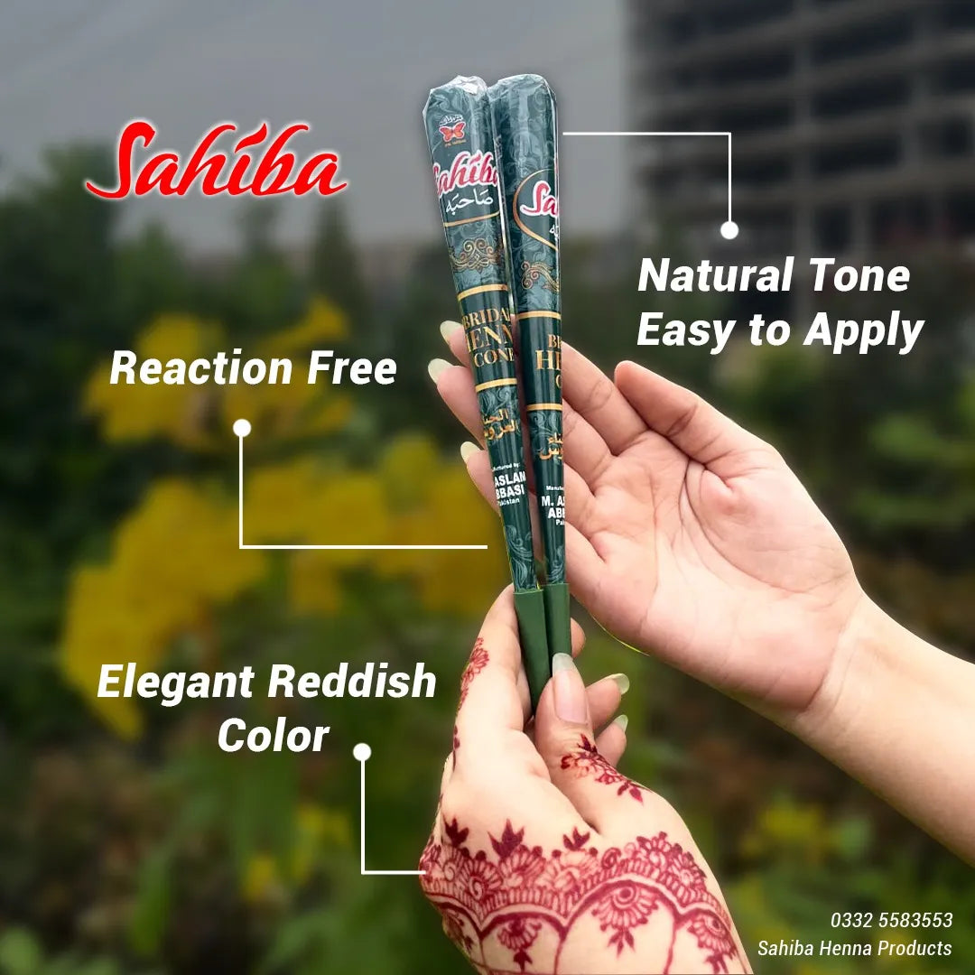 Sahiba Henna Bridal Cone Mehendi