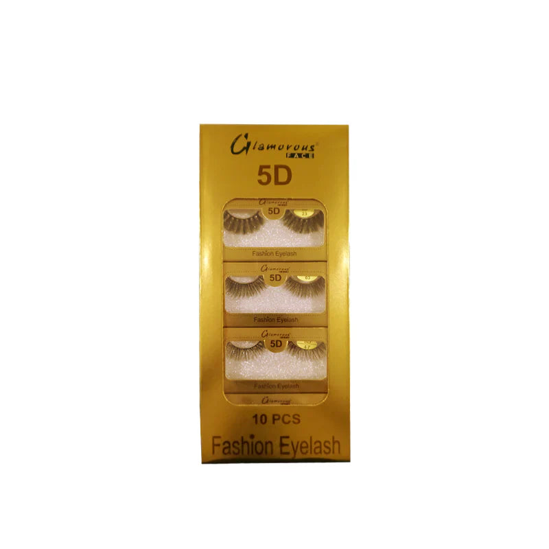 Glamorous Face 5D Mink Hair Eyelashes 10 Pieces GF 8069