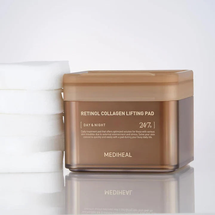 Mediheal Retinol Collagen Lifting Pad - 100 Pcs
