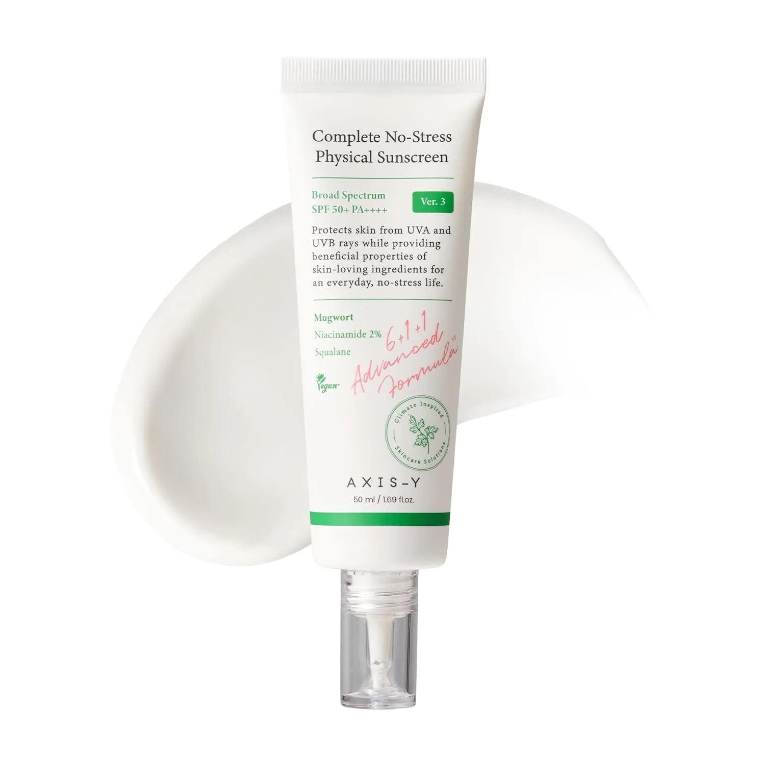 AXIS-Y - Complete No-Stress Physical Sunscreen - 50ml