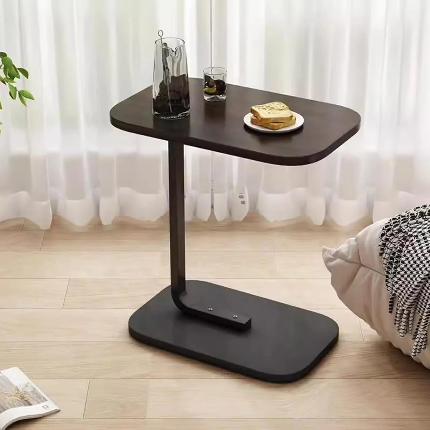 Small Oval Sofa Side Table
