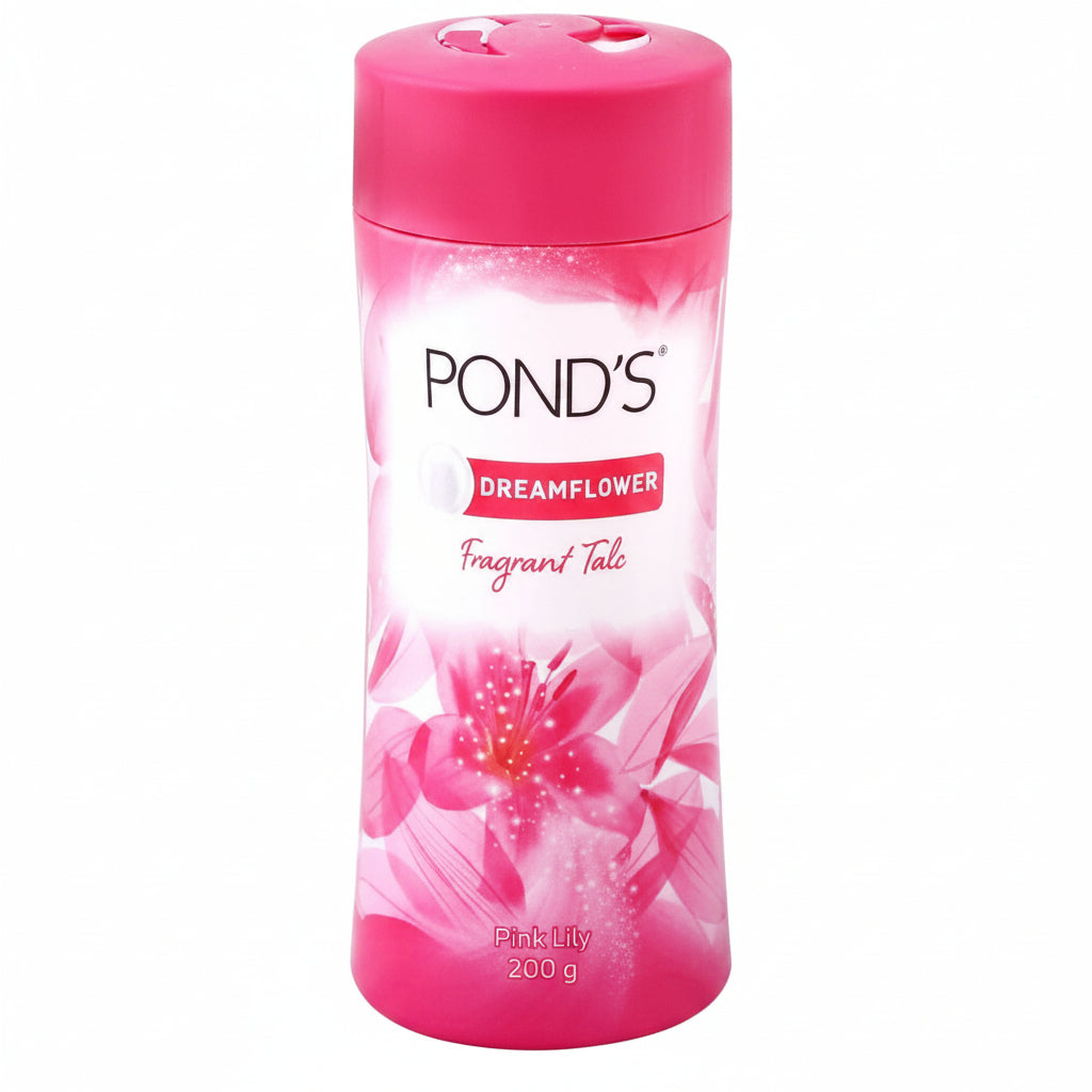 Pond's Dream flower Pink Lily Fragrant Talcum - 200g