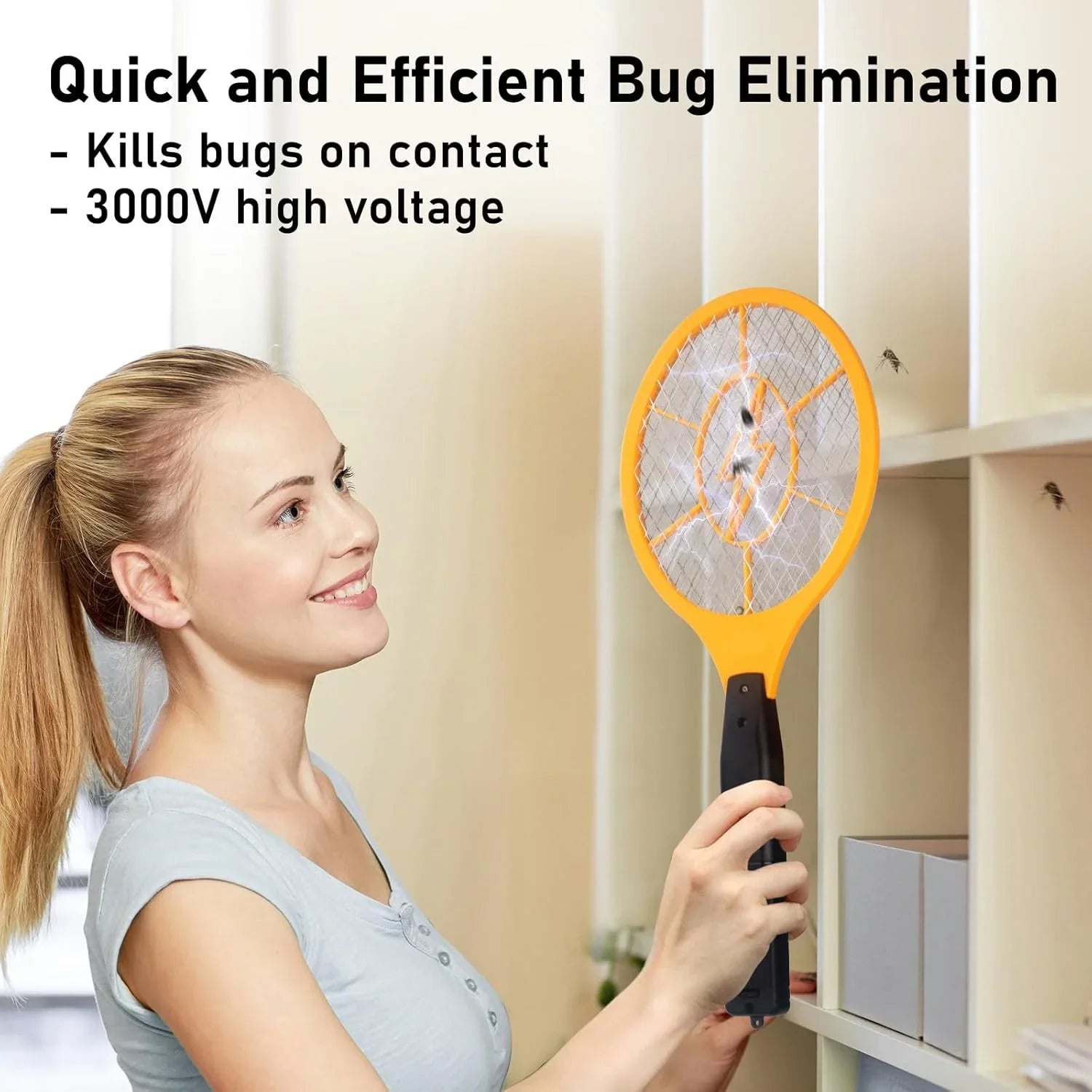 Rechargeable Mosquito Zap Racket
