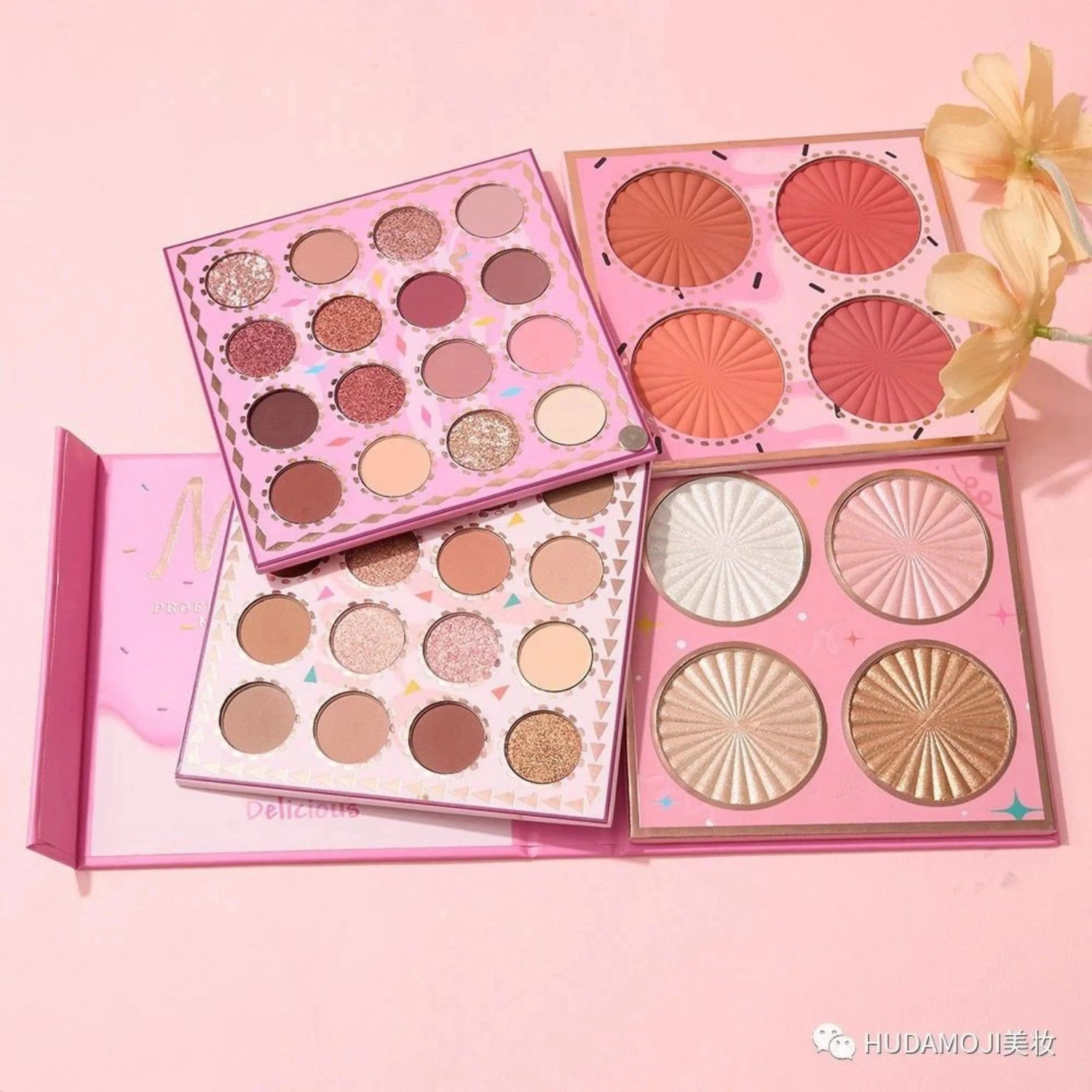 HUDAMOJI Delicious Makeup Kit - 4pages