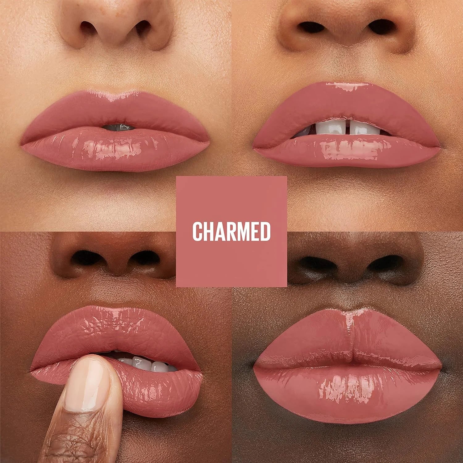 Original Maybelline Super Stay Vinyl Ink Liquid Lipstick - Charmed 105