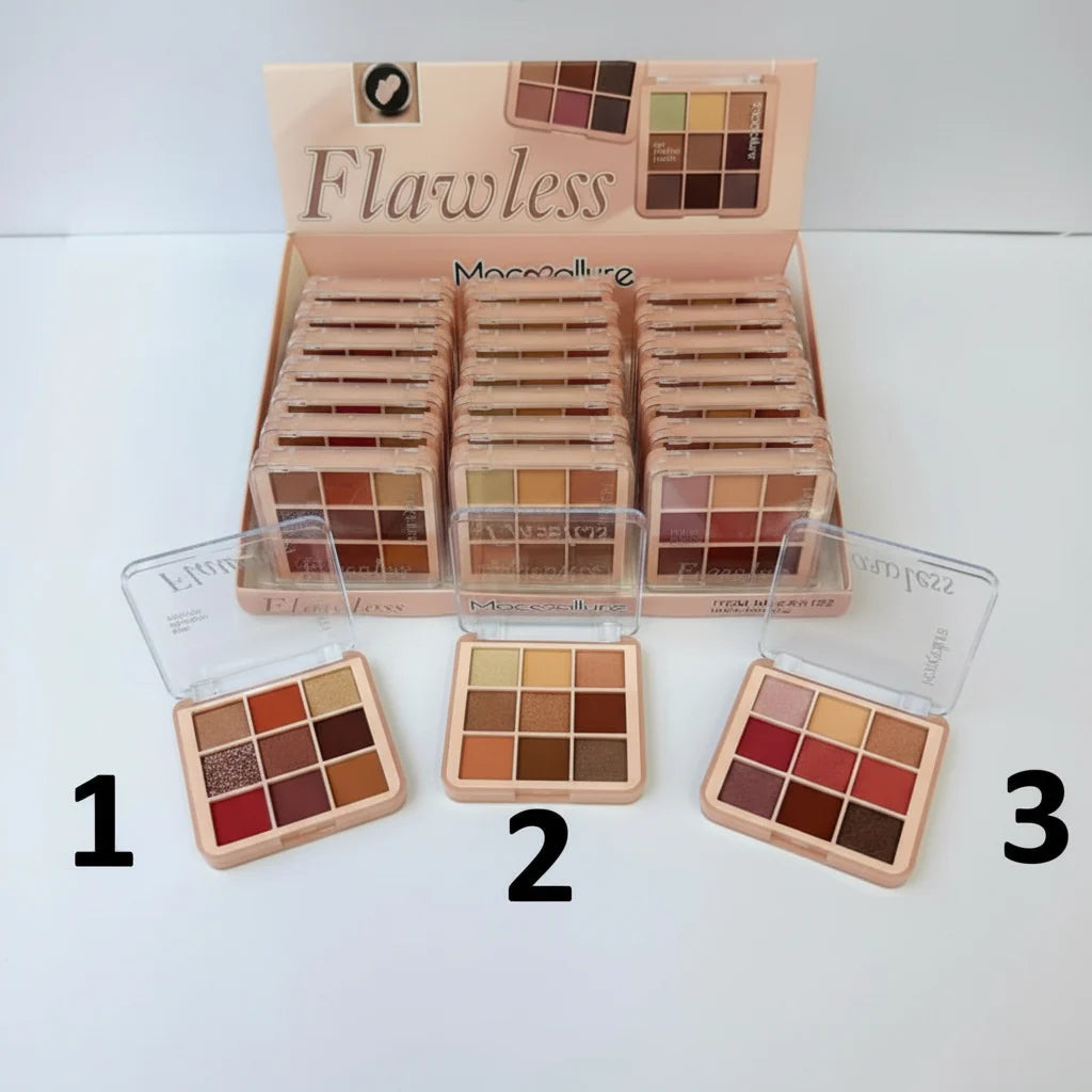 Mocallure Flawless Eyeshadow Palette  - 9 Shades