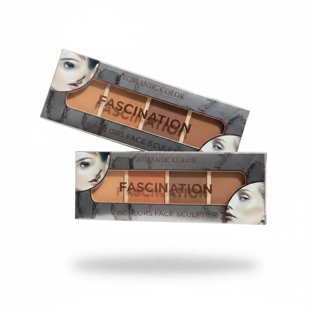 4 Color Romantic Contour Pallete