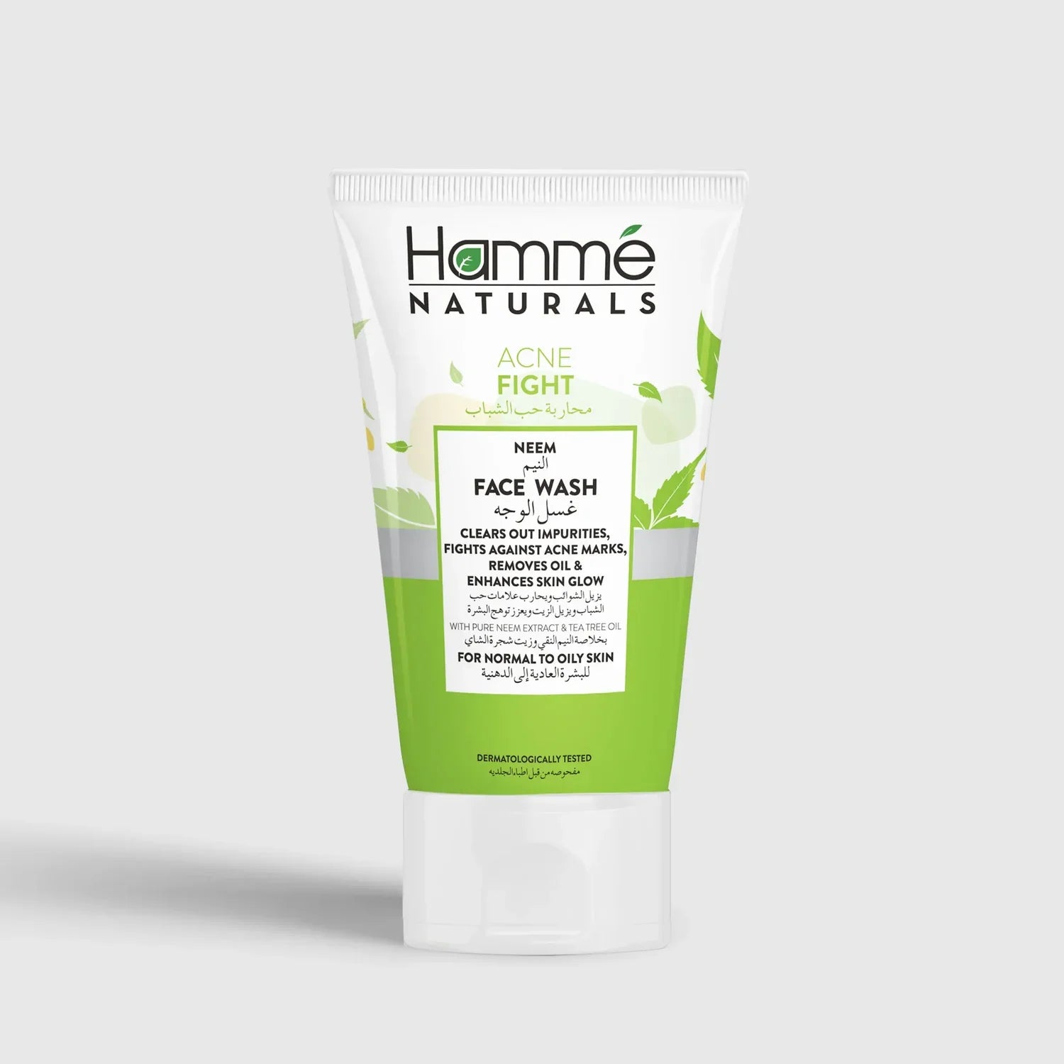Hamme Natural Acne Fight Neem Face Wash 100ml