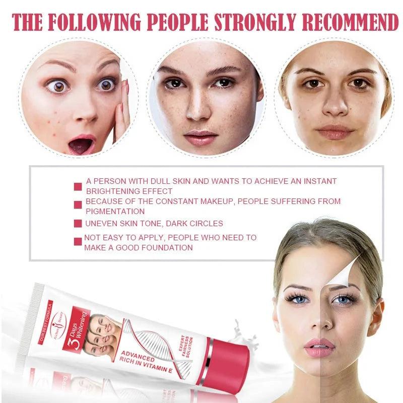 Aichun Beauty 3 Days Whitening Cream with Vitamin E - 125g