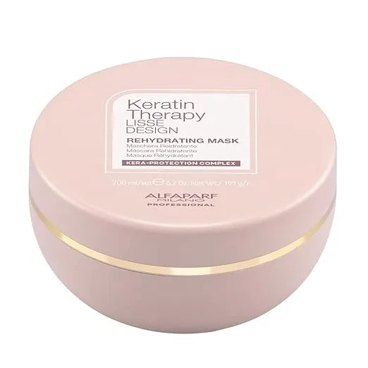 Alfaparf Milano Lisse Design Keratin Therapy Rehydrating Hair Mask - 200ml