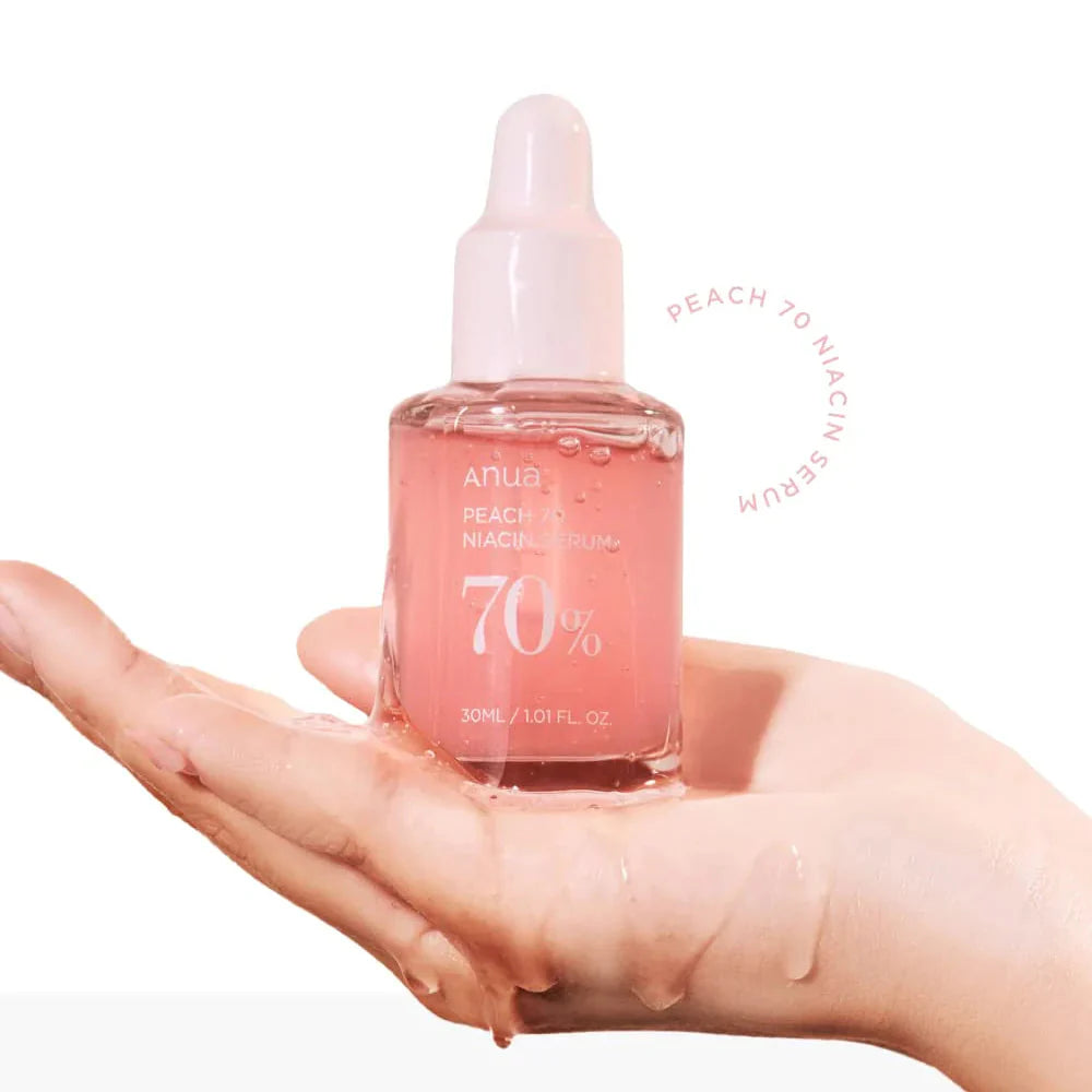 Anua - Peach 70% Niacinamide Serum - 30ml - Made in Korea