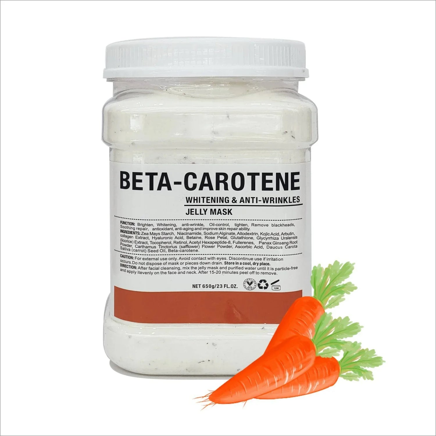 Dr.Meinaier BETA-CAROTENE Hydro Jelly Mask Powder 650g
