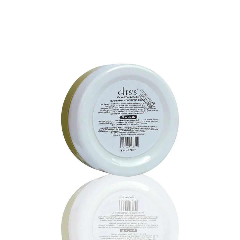 Chirs's Moisturizing Cream Wipped Vanila Chiffon - 150g