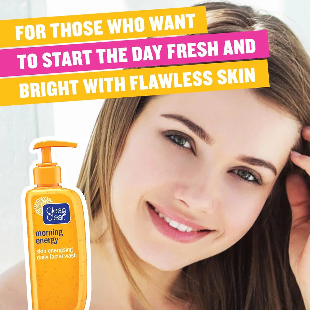 Clean & Clear Morning Energy Skin Energising Daily Facial Wash - 150ml