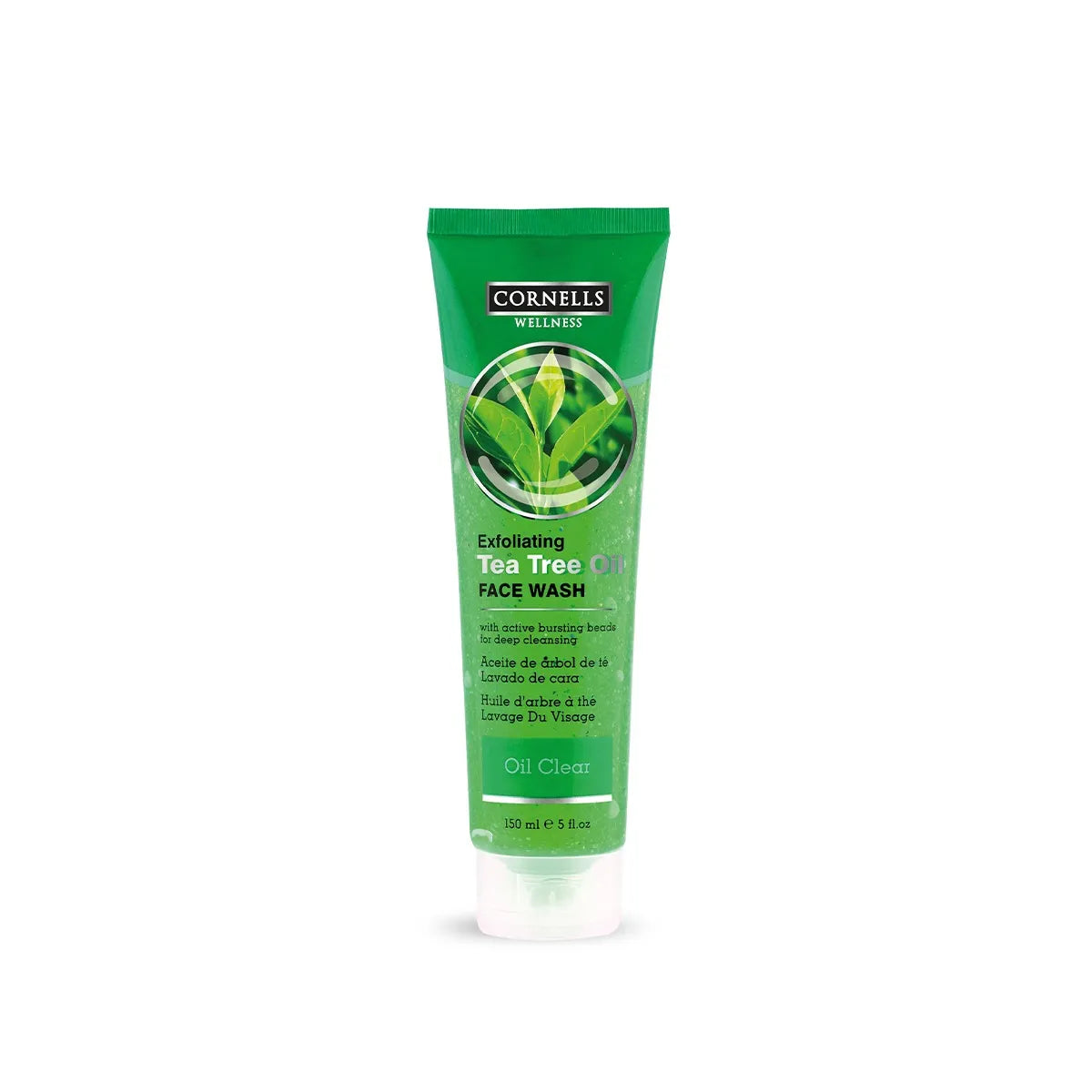 Cornells Wellness Exfoliating Tea Tree Face Wash - 150ml