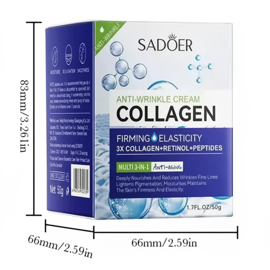 SADOER Collagen Anti-Wrinkle Cream - 50g