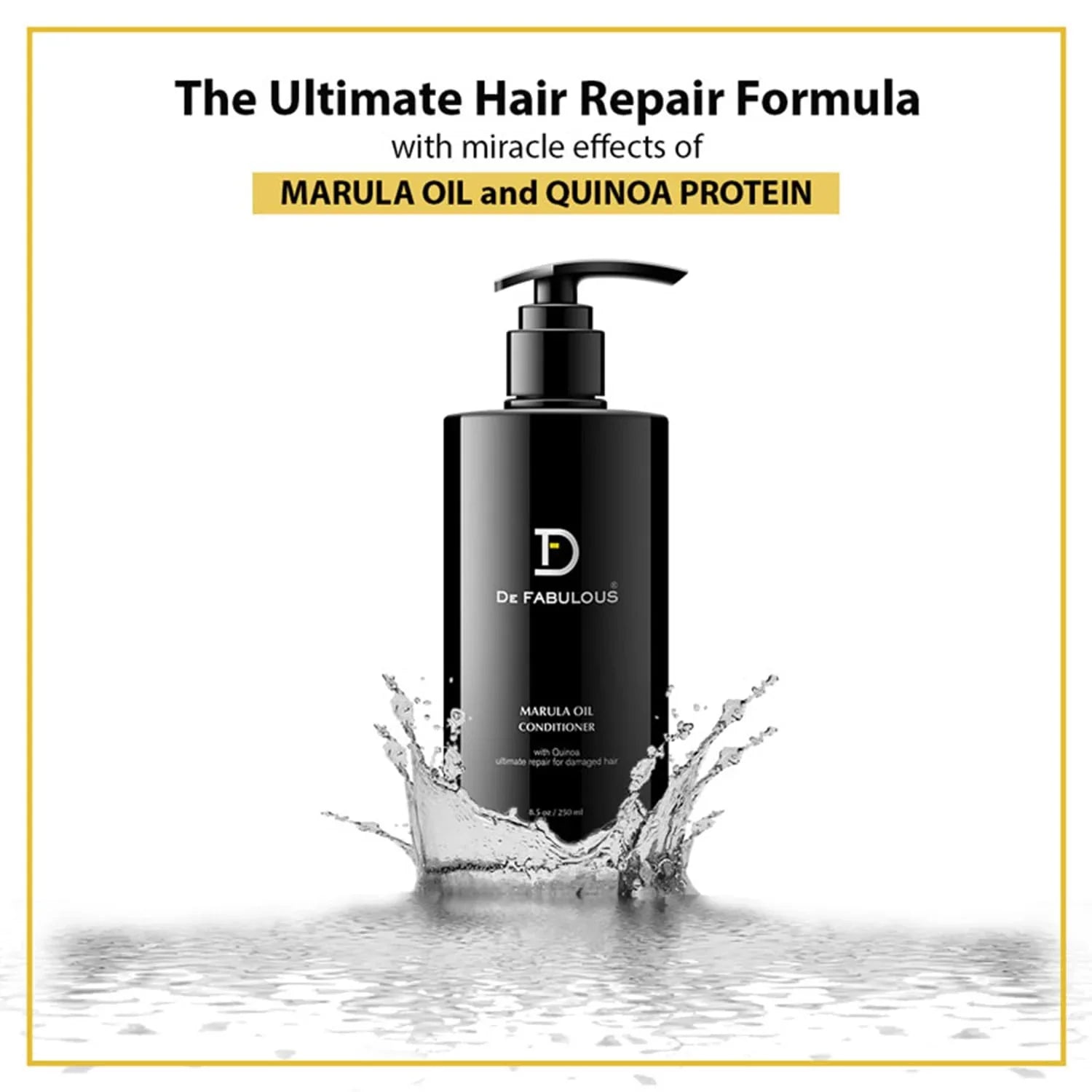 De Fabulous Marula Oil Conditioner - 250ml