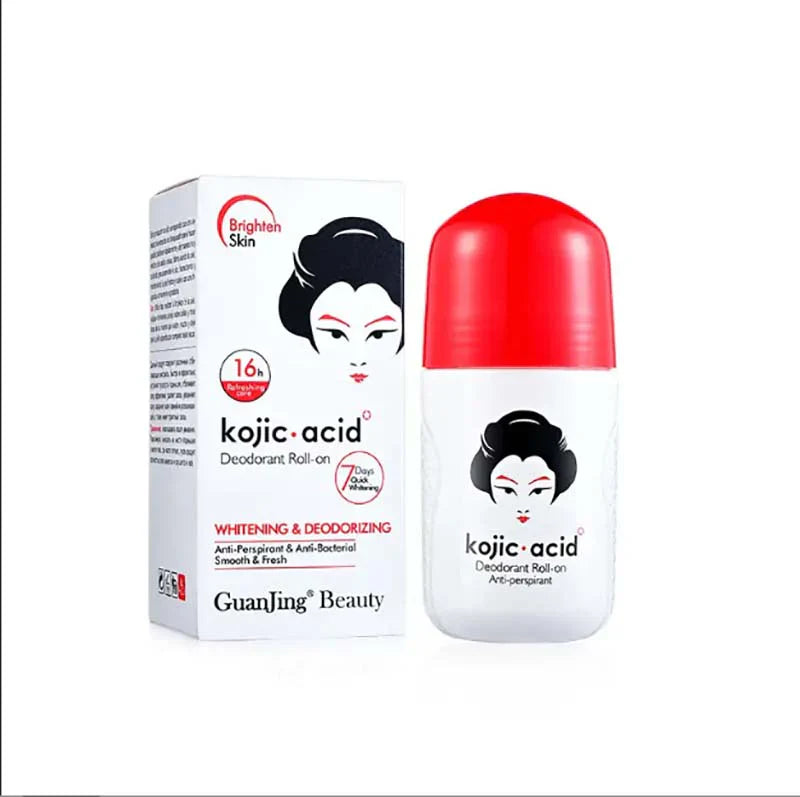 GuanJing Kojic Acid Deodorant Perfume Underarm Roll On - 50ml