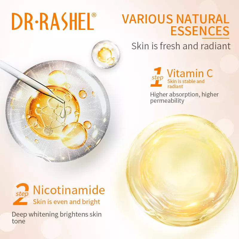 Dr. Rashel Vitamin C Brightening & Hydrating Hand & Foot Cream – 100g