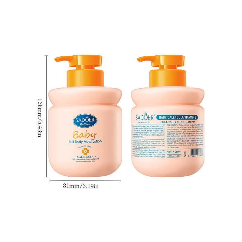 Sadoer Calendula Amino Acid Formula Baby Moist Lotion – 400 ml