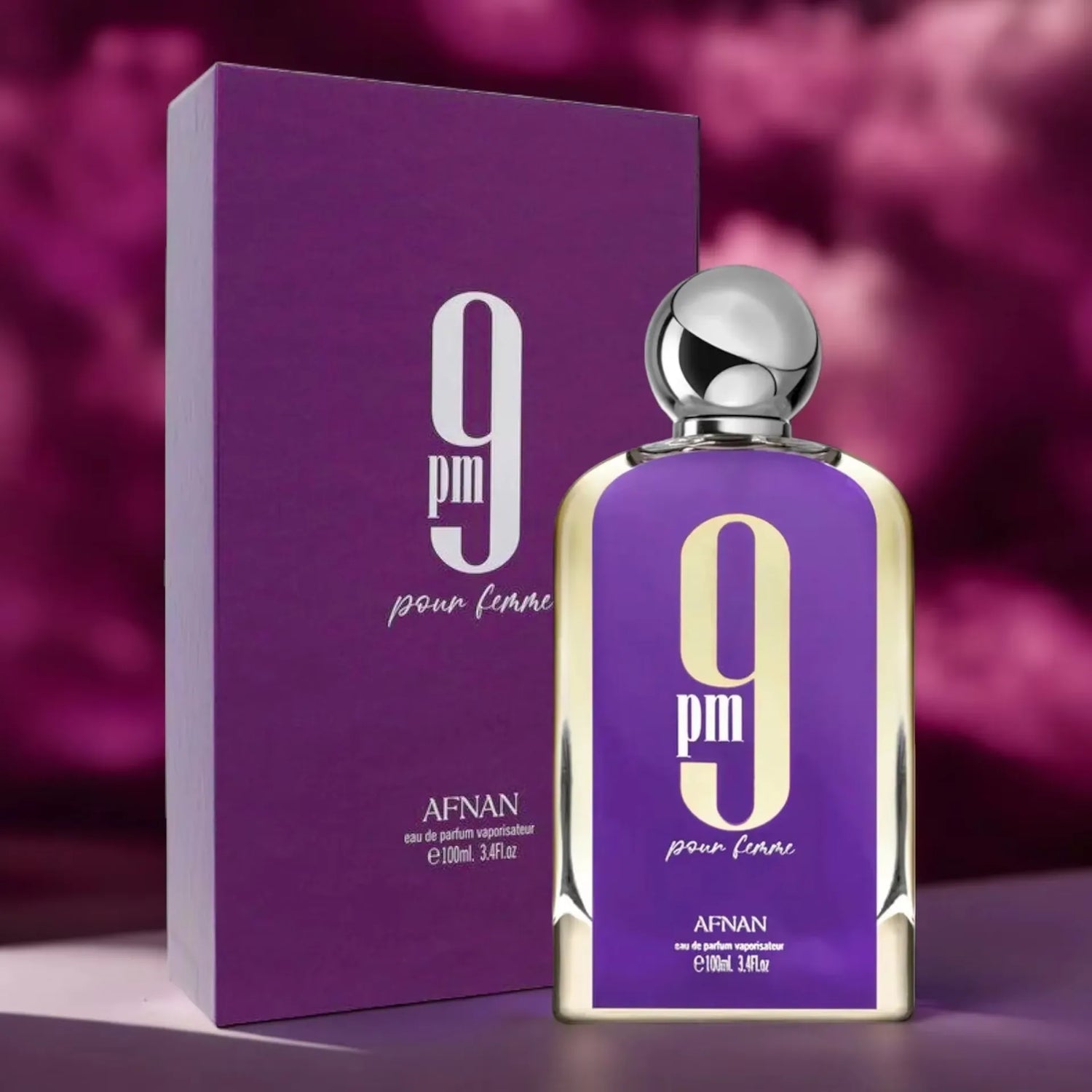Afnan 9 AM Pour Femme Eau de Parfum (3.4 oz / 100ml)