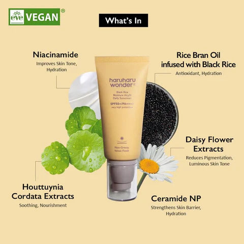 Haruharu Wonder – Black Rice Moisture Airfit Daily Sunscreen 50ml