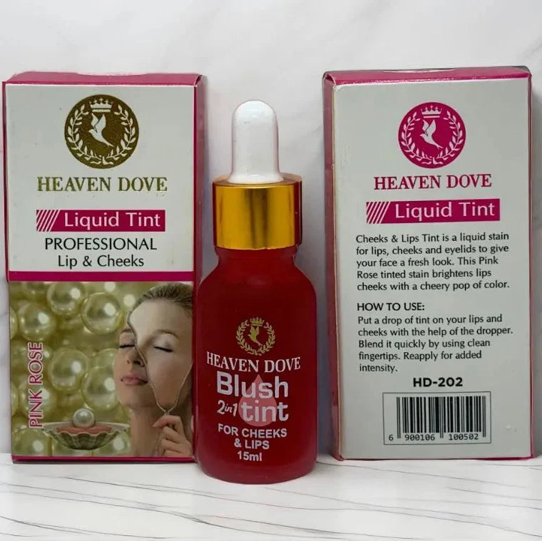 Heaven dove 2 in 1 blush + tint For lips and cheeks 15ml