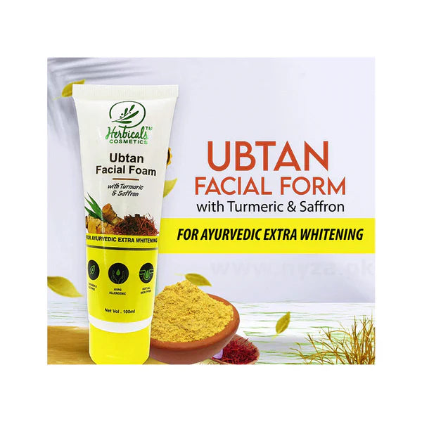 Herbicals Cosmetics Ubtan Faical Foam - 100ml
