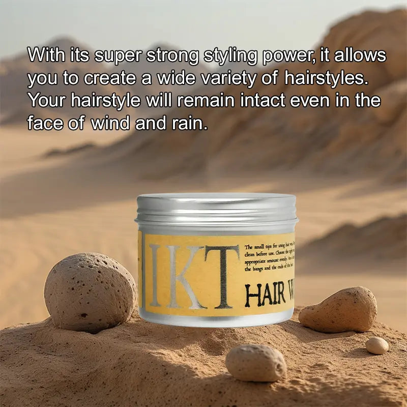 IKT Wax Organic Vegan Hair Wax Gel 130g