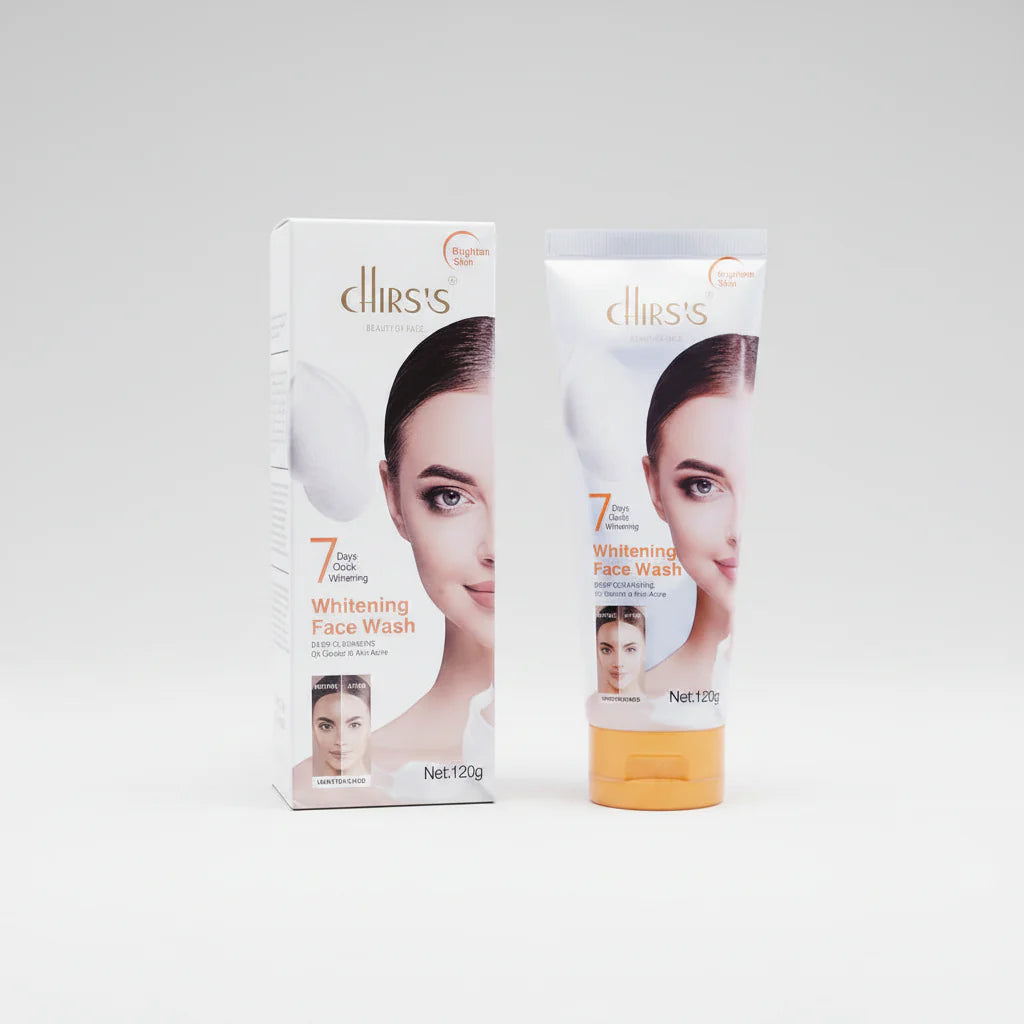 Chirs's Whitening Face Wash – Deep Clean & Instant Glow!