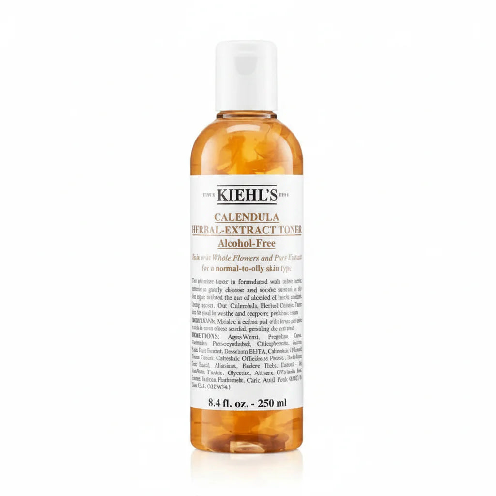 Kiehl's Calendula Herbal Extract Alcohol-Free Toner, Soothing Facial Toner for Normal to Oily Skin - 250ml