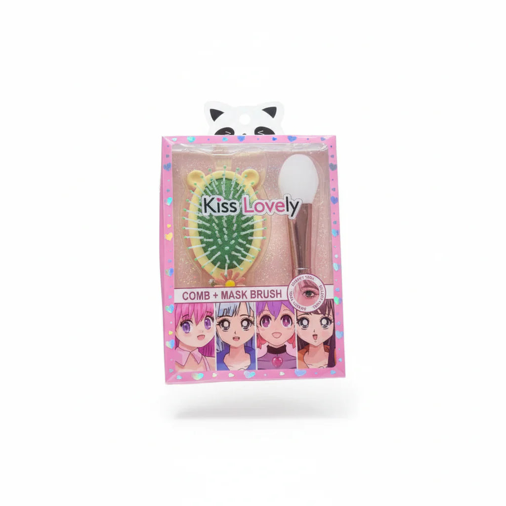Kiss Lovely Comb and Mask Brush