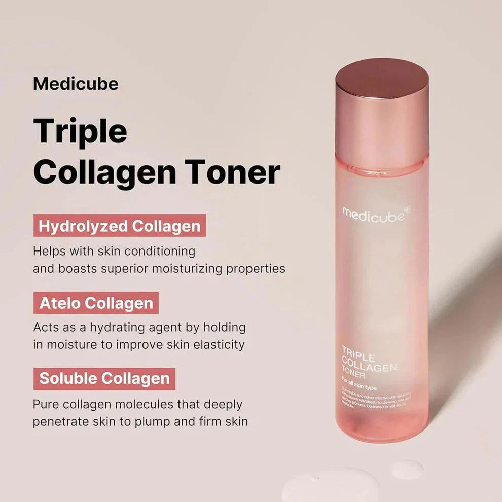 Medicube Triple Collagen Toner - 140ml