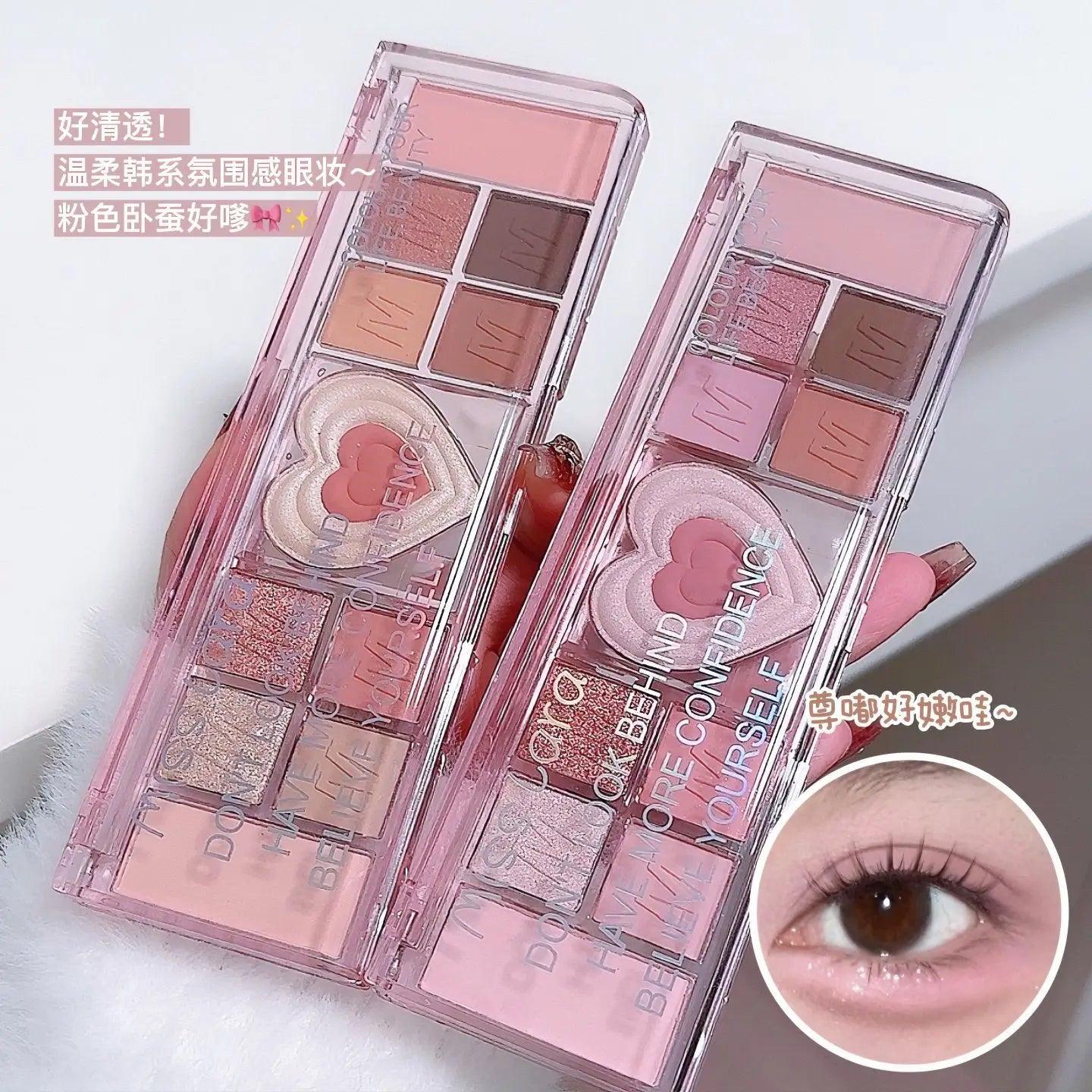 Miss Lara Eyeshadow Palette Shiny - 12 Colors