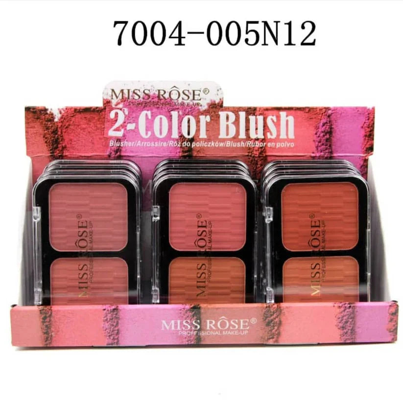 Miss Rose 2 Color Blush Palette