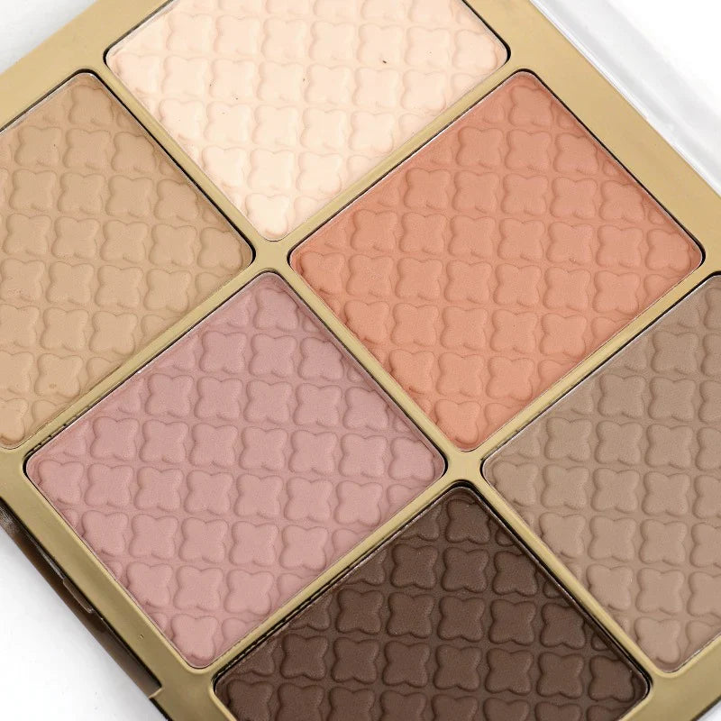 Miss Rose Square Face Kit -  6-Color