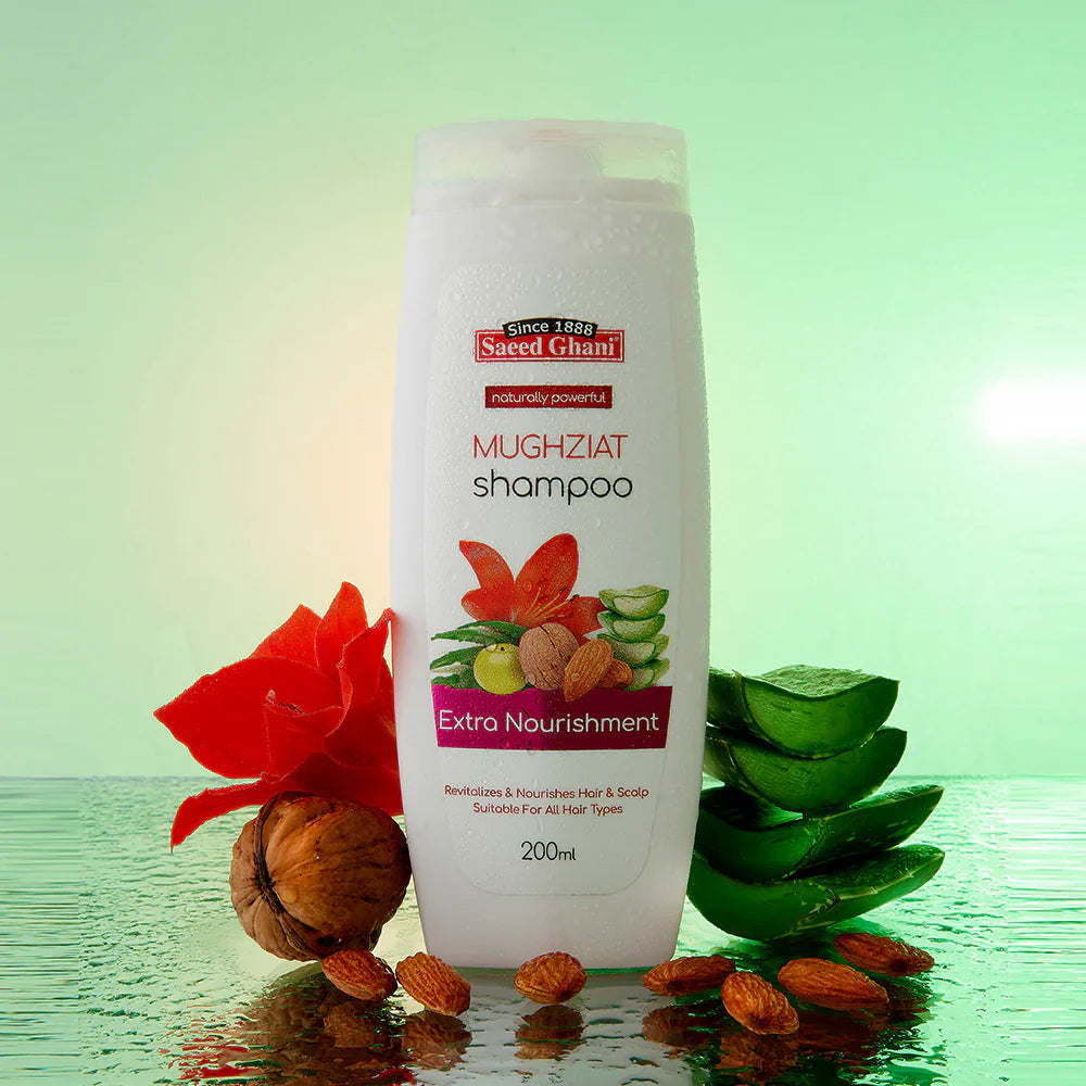 Saeed Ghani Extra Nourishment Mughziat Shampoo – 200ml